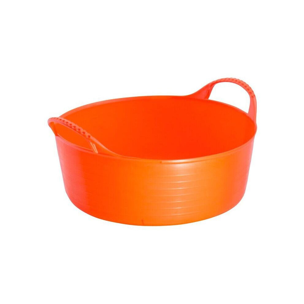 (Orange) Tubtrug Flexible Mini Shallow Tub 5Ltr 729848006158
