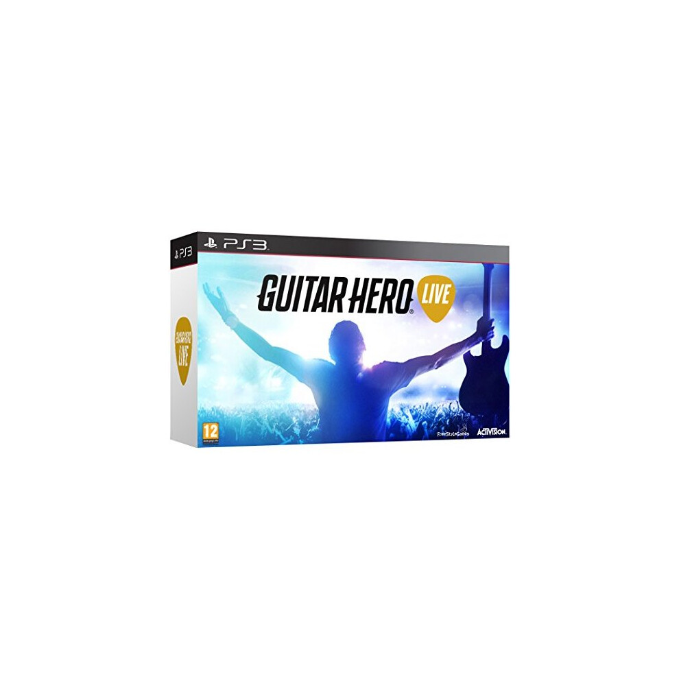 Guitar Hero Ps3 - Guitar Hero Live With Guitar Controller (Ps3) 5030917171123