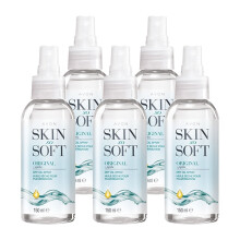 5 x 150ml Bottles of Avon Skin So Soft Original Dry Oil Body Spray