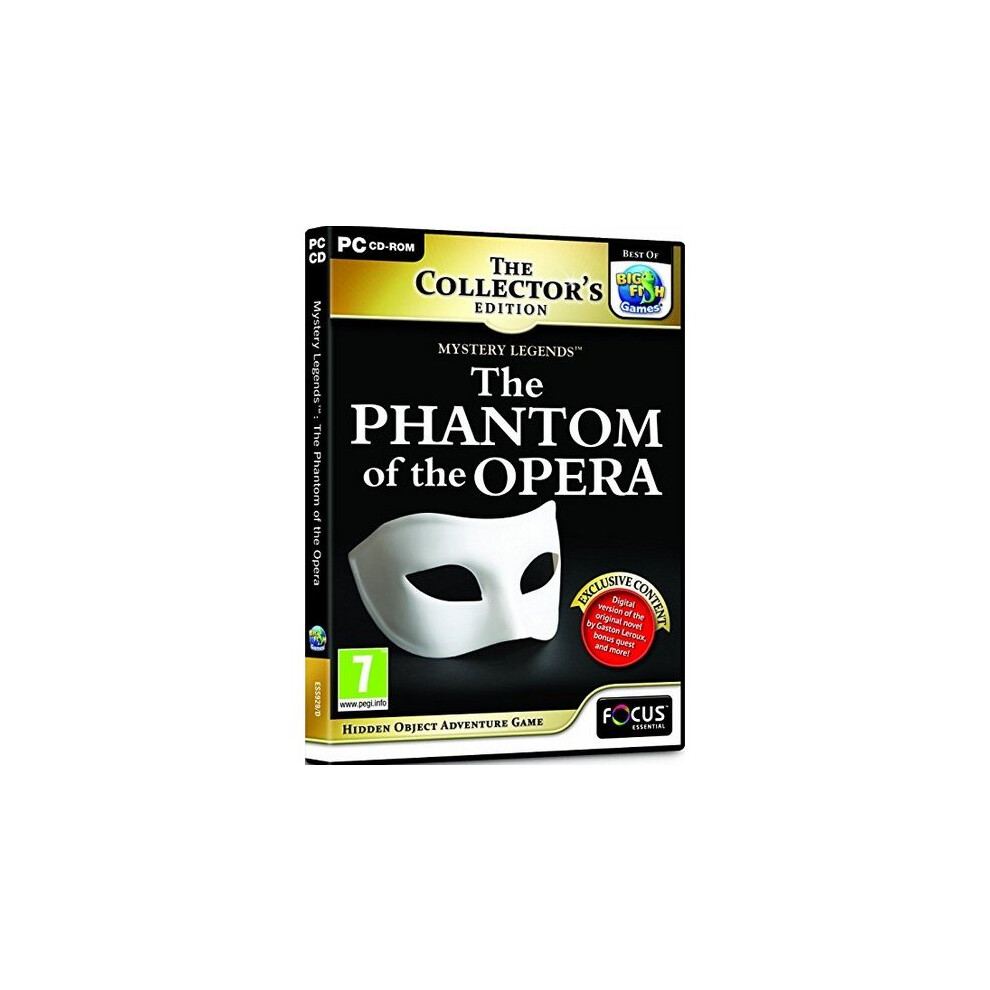 Mystery Legends: The Phantom Of The Opera Collector's Edition Pc Cd 5031366019295