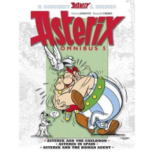 Omnibus 5: Asterix and the Cauldron, Asterix in Spain, Asterix and the Roman Agent