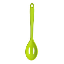 Zing Silicone Slotted Spoon - Lime Green
