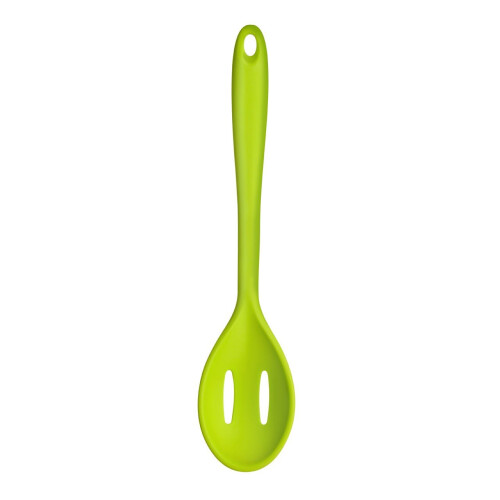 Premier Housewares Zing Silicone Slotted Spoon - Lime Green