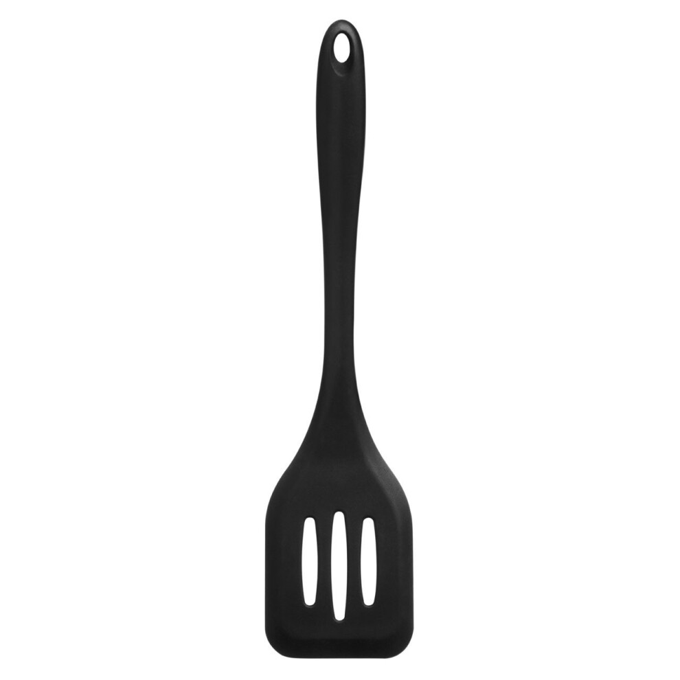 Premier Housewares Zing Silicone Slotted Turner - Black