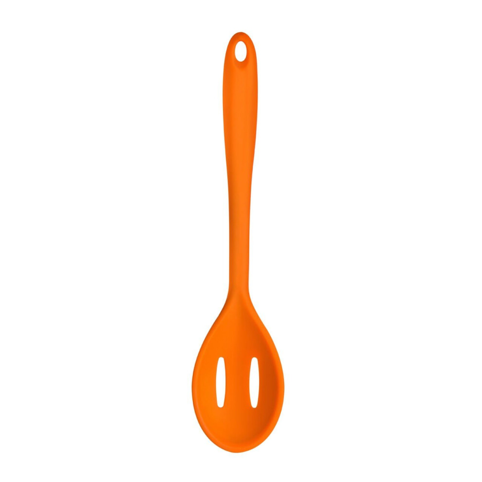 Premier Housewares Zing Silicone Slotted Spoon - Orange