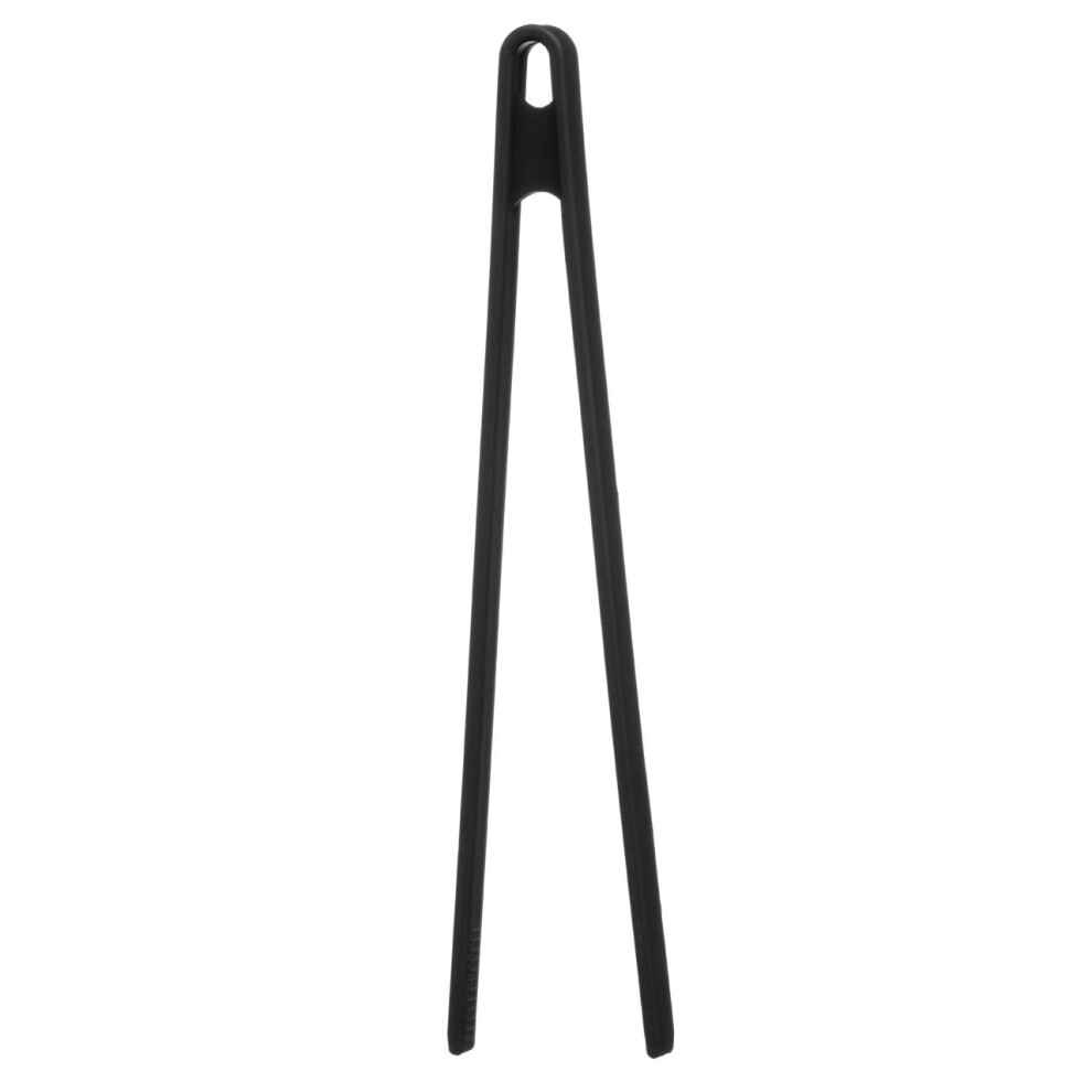 Zing Silicone Tongs - Black