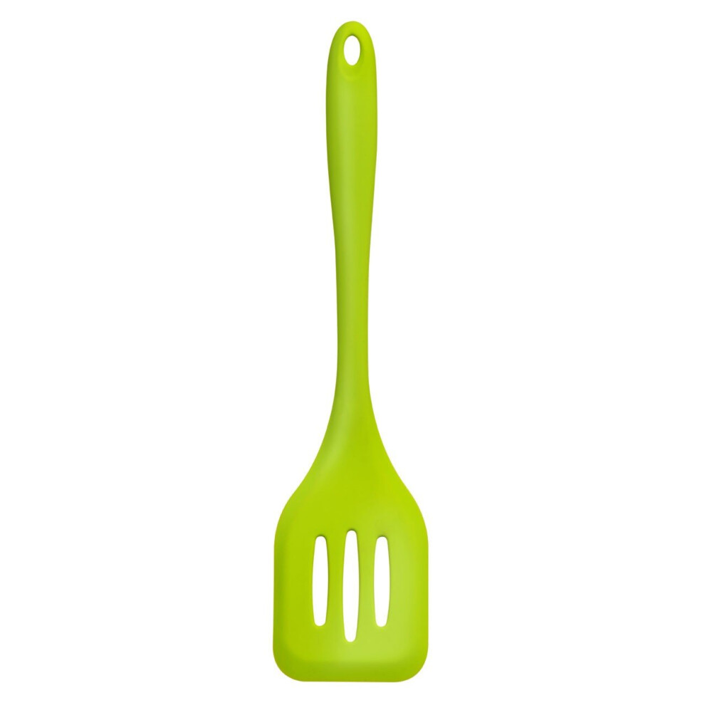 Premier Housewares Zing Silicone Slotted Turner - Lime Green