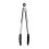 Premier Housewares Zing Silicone Tongs - Black 1
