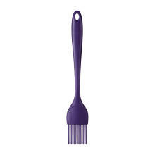 Purple Silicone Baking Brush,Basting Brush,Glazing Brush With Hanging Loop,Perfect For Buttering Baking Pans