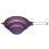 Premier Housewares Purple Silicone Collapsible Strainer with Handle,Compact Colander for Draining Pasta,Durable Sink Strainer 1