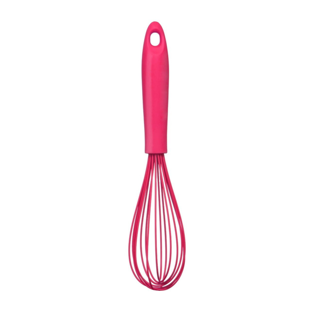Premier Housewares Pink Zing Silicone Whisk - Hot