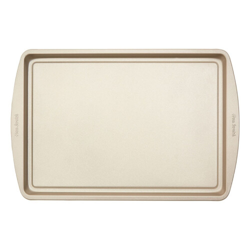 Premier Housewares From Scratch Satin Baking Tray, Carbon Steel, Champagne