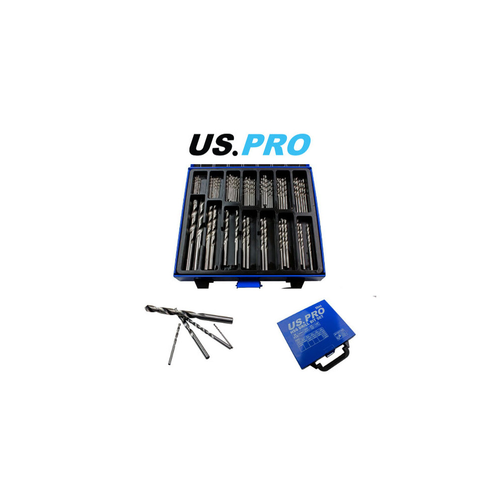 US PRO 99 Piece HSS Metric Drill Bits Set 1.5 - 10mm 2644