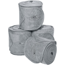 (Grey) Weatherbeeta Fleece Bandage 4 Pack - 3.5M