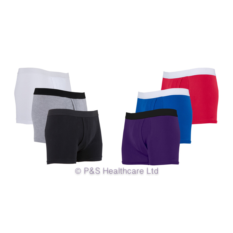 (2XL, Royal Blue) Mens Incontinence Underwear - Incontinence pants for men - Pack of 1