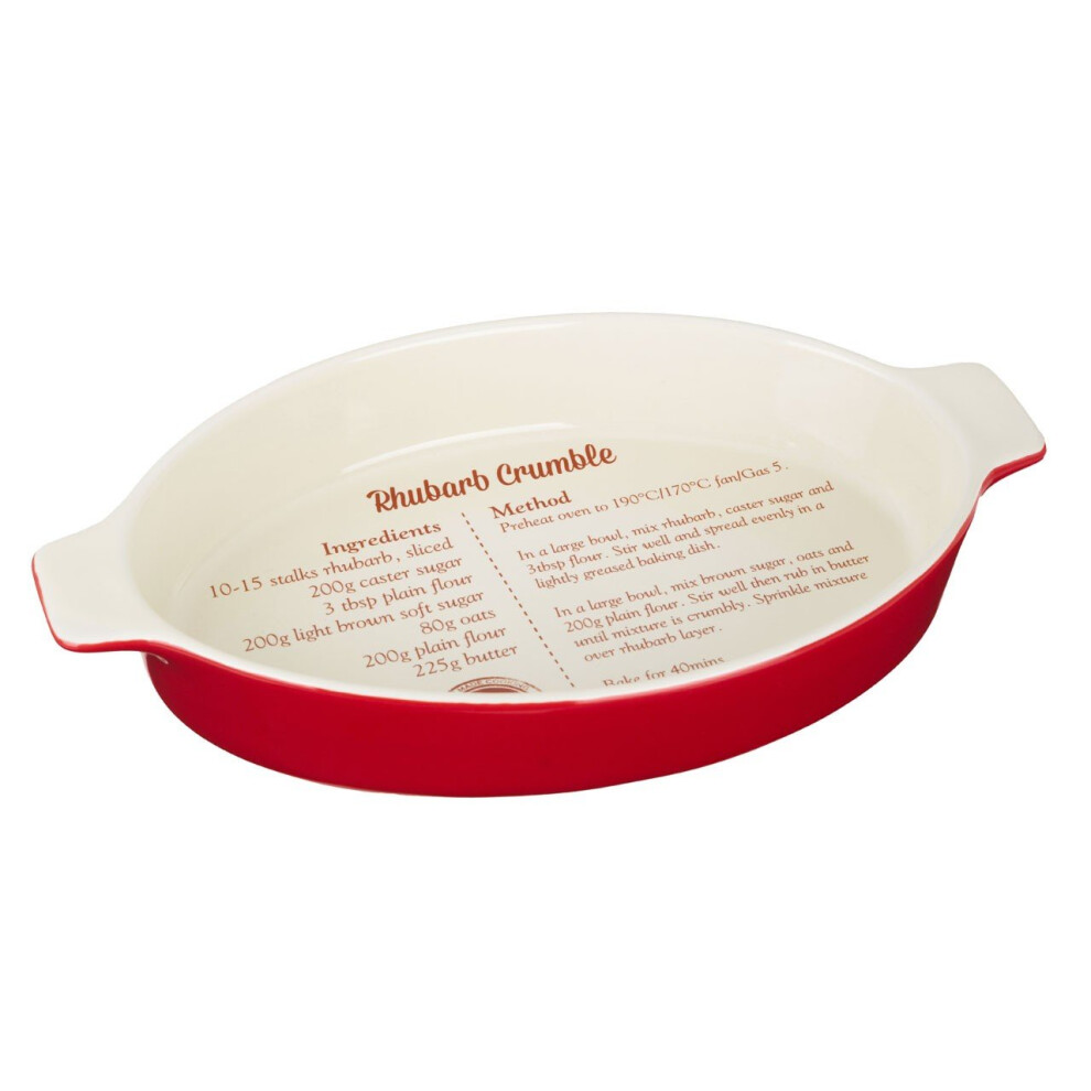 Premier Housewares From Scratch Baking Dish, 1.35 L - Red