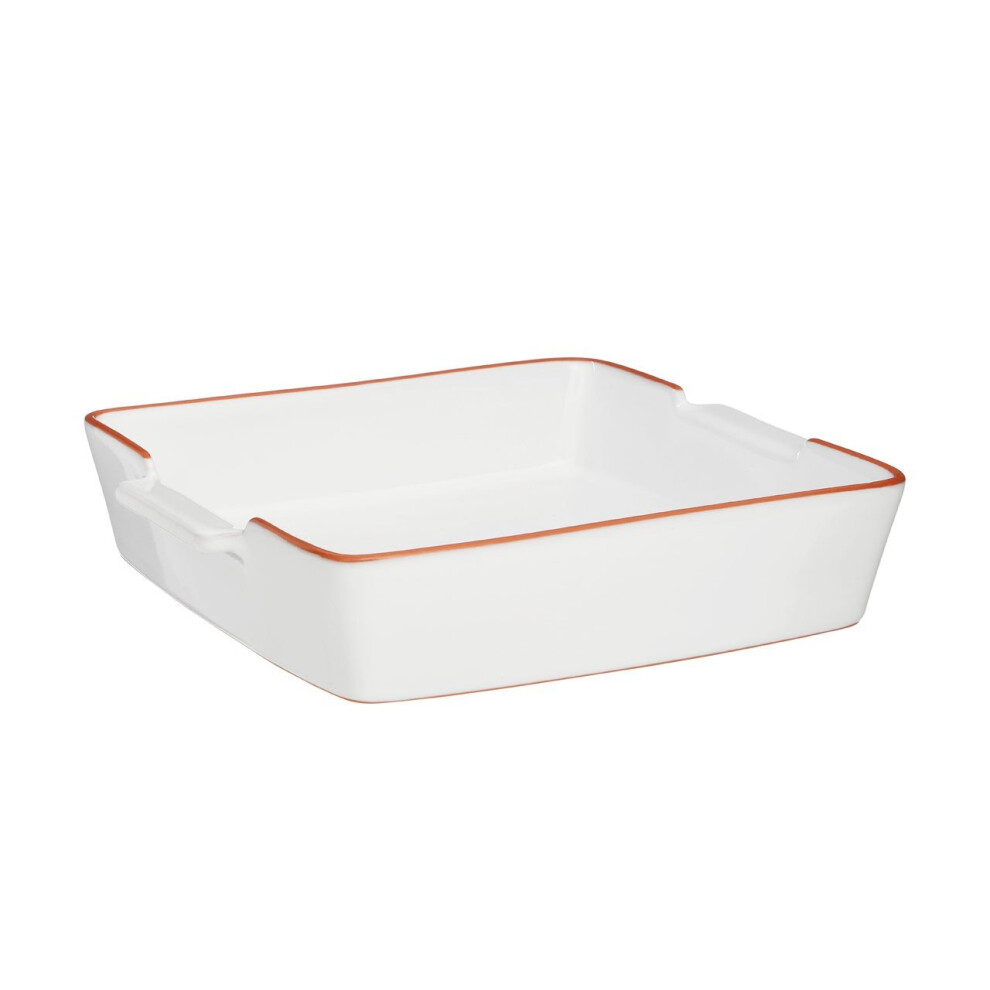 Calisto Square Baking Dish, Ceramic, 1.95 L - White