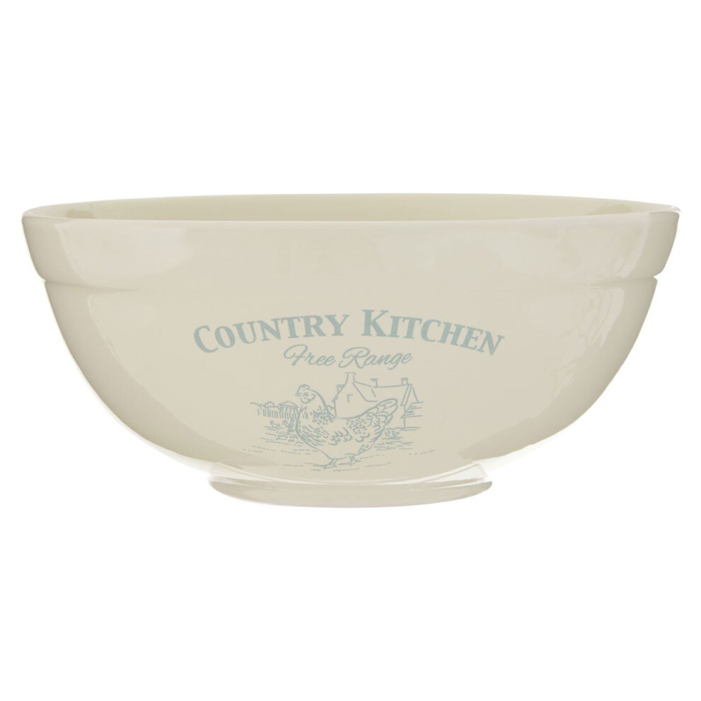 Country Kitchen Mixing Bowl, 23 cm - Cream