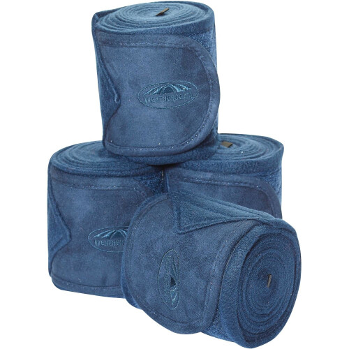 (Navy) Weatherbeeta Fleece Bandage 4 Pack - 3.5M