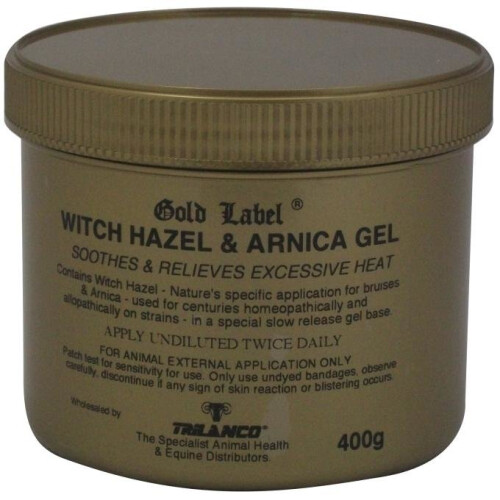 (400 Gram) Gold Label Witch Hazel & Arnica Gel