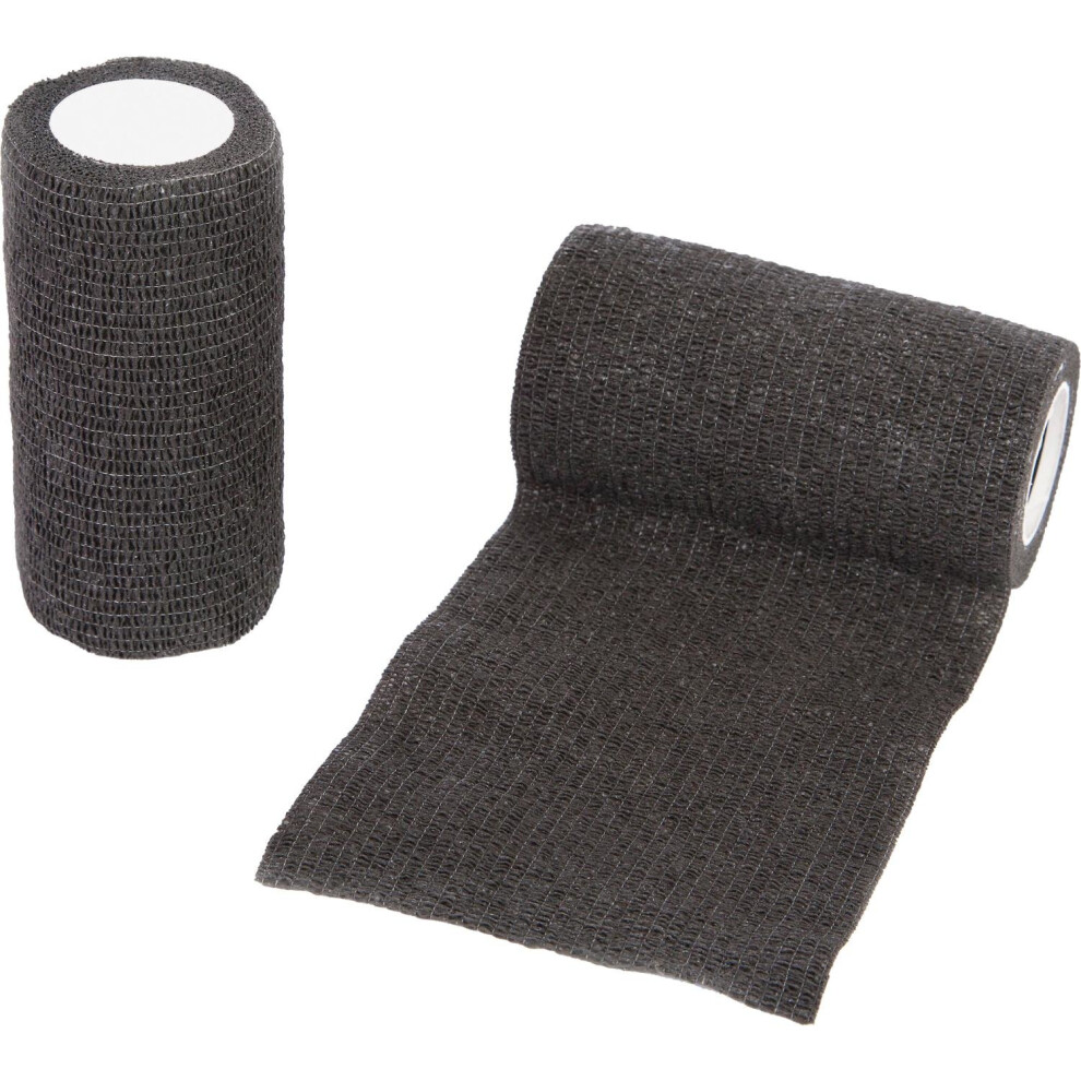 Hyhealth Black (10Cm X 4.5M, ) Sportwrap Cohesive Bandage