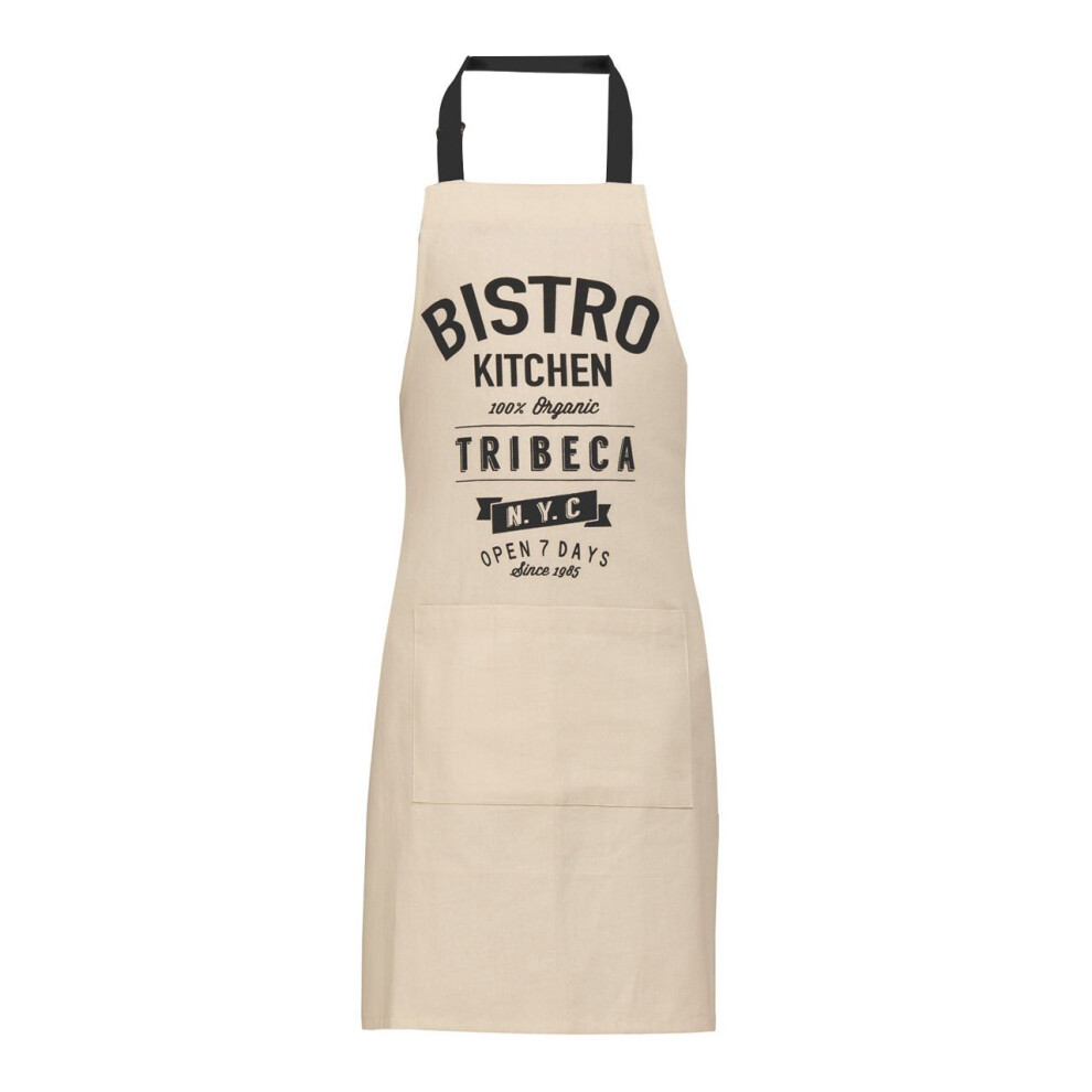 Bistro Kitchen Apron - Cream