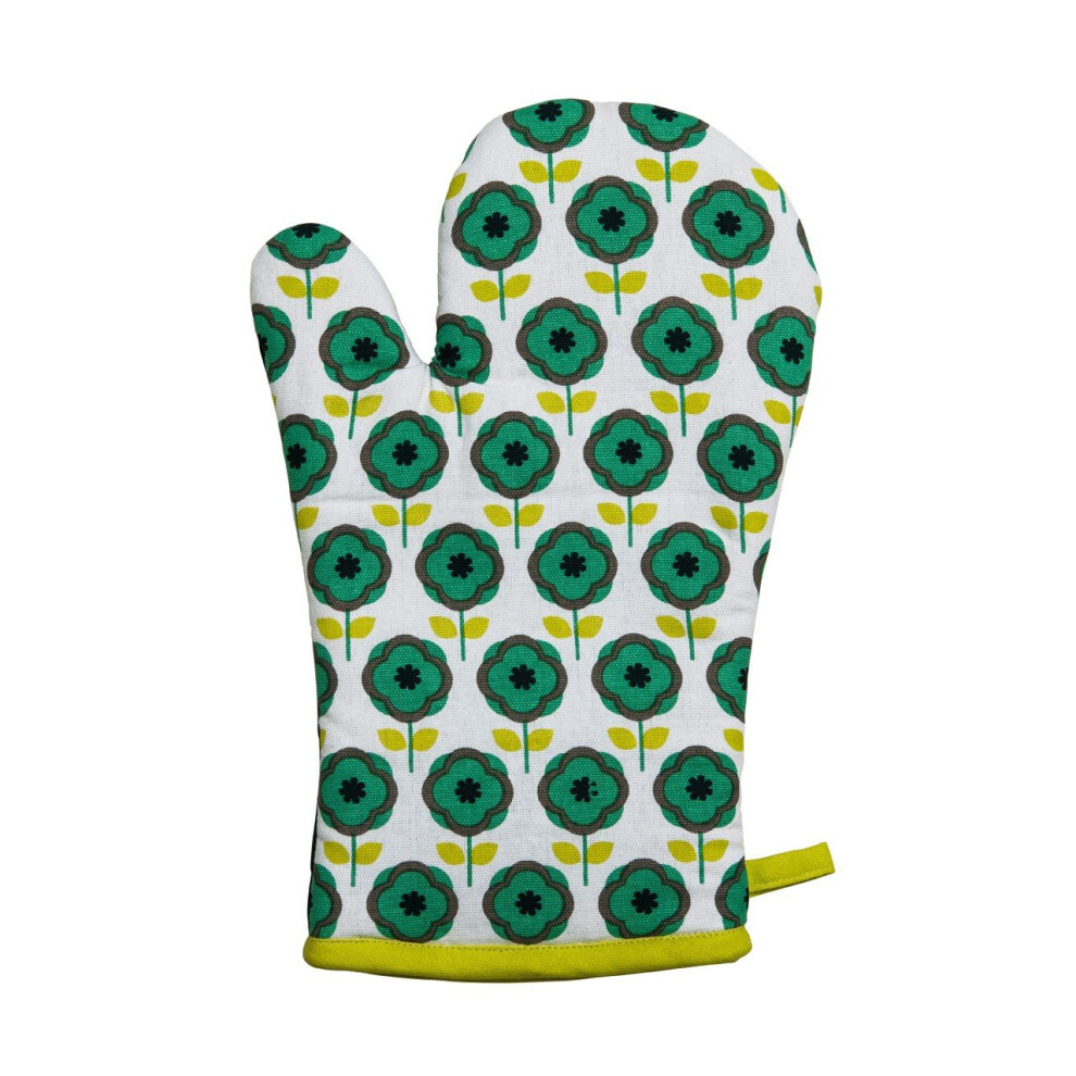 Premier Housewares Ella Single Oven Glove - Green