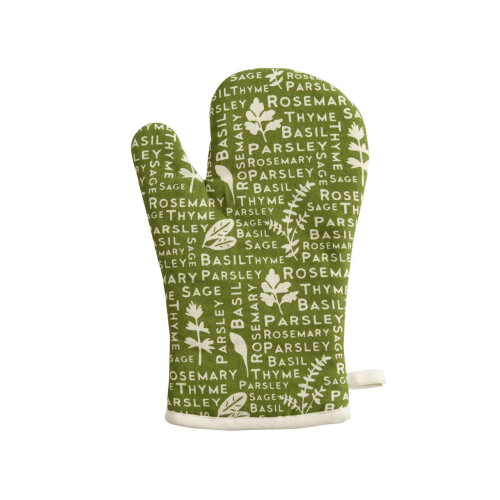 Premier Housewares Kendal Single Oven Glove - Green