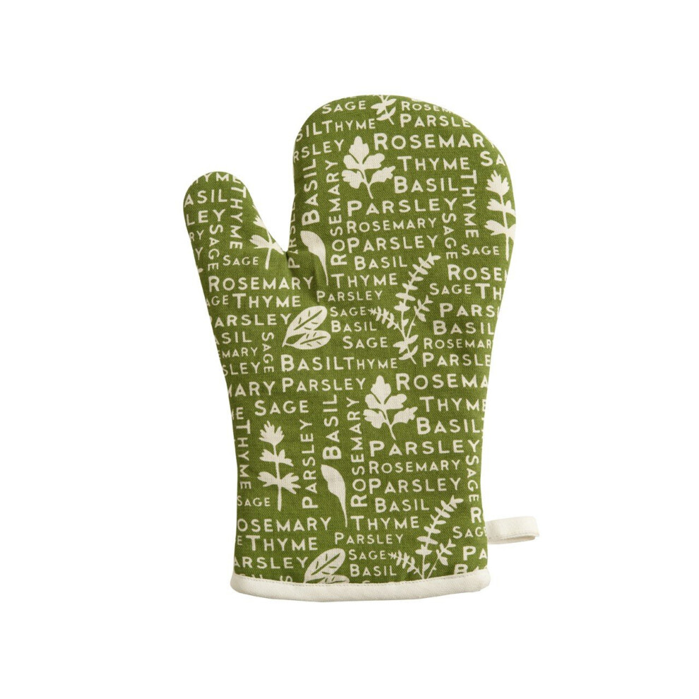 Kendal Single Oven Glove - Green
