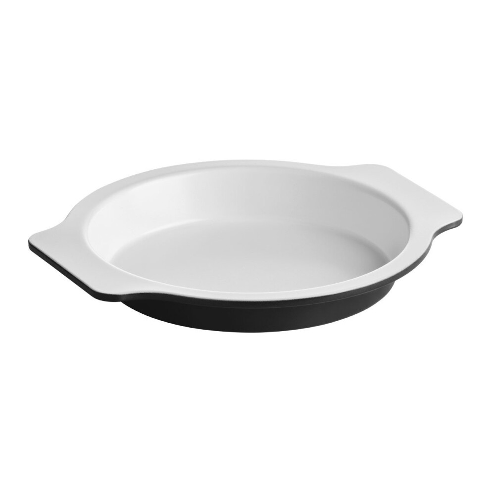 Premier Housewares Ecocook Cake Tin, Round - Black/White
