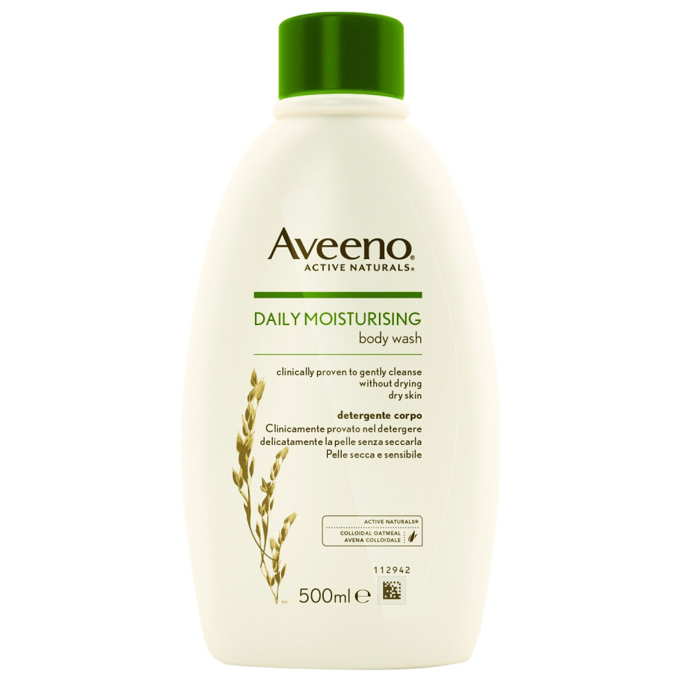 Aveeno Daily Moisturising Body Wash 500ml | Soap-Free Body Wash