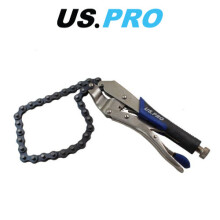 US PRO Locking Chain Snap Wrench Spanner Oil Filter Remover 1678 - Grips Stubborn Parts up to 140mm