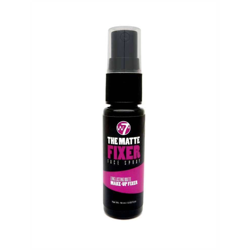 W7 Cosmetics The Matte Fixer Face Spray 18ml Make Up Fixer