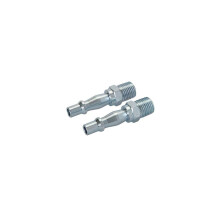 Air Line Bayonet Male Thread Coupler 2pk - 1/4" BSP