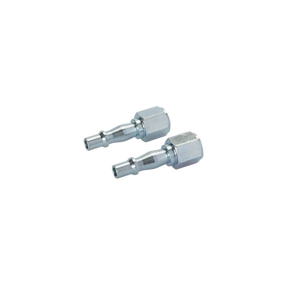 Silverline Air Line Coupling Bayonet Female Thread 2Pk - 1/4" Bsp