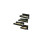 Silverline Magnetic Tool Tray Set 4pce - 150 - 310mm 1