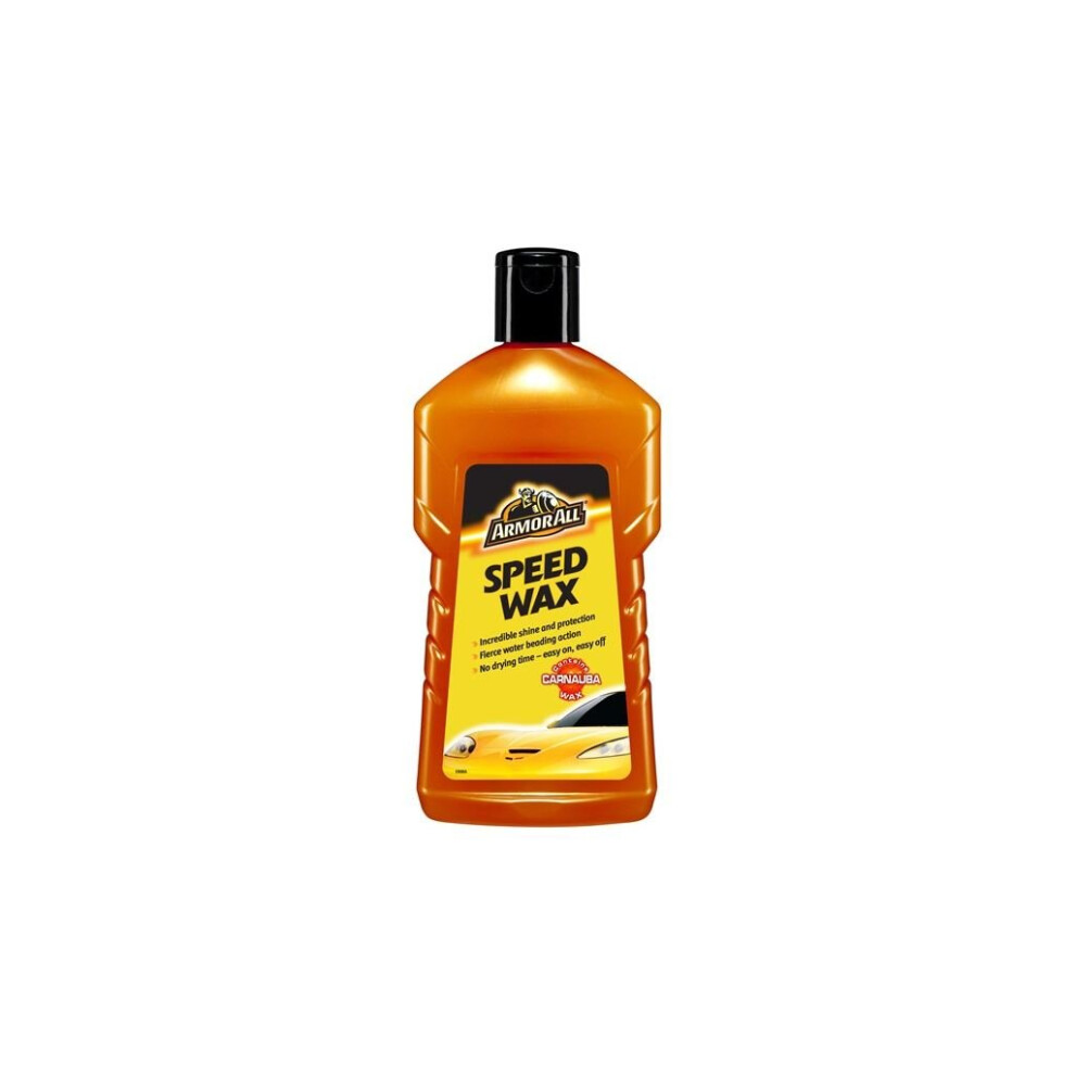 New Armor All Speed Wax Liquid - 42500En 500Ml
