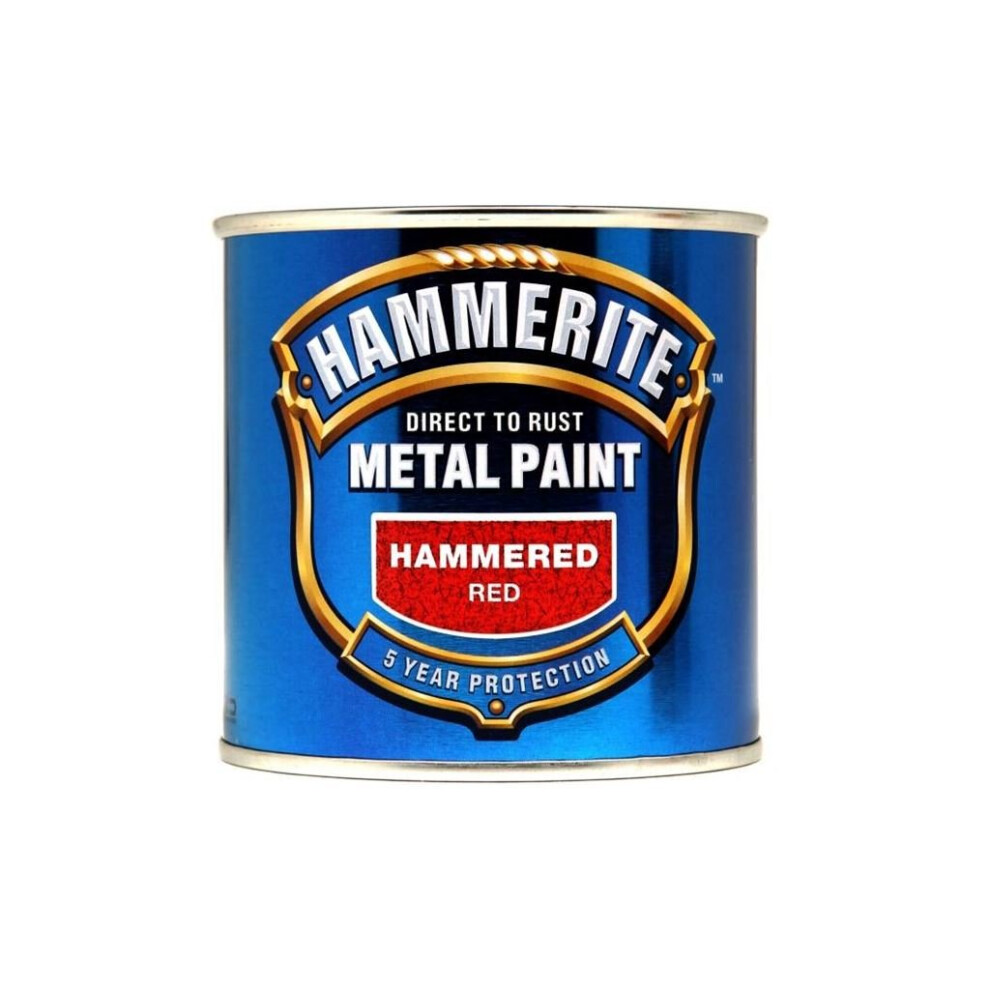 Direct To Rust Metal Paint - Hammered Red - 250ml