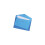 5 Star Office A4 Envelope Wallets - Blue - Pack of 5 1