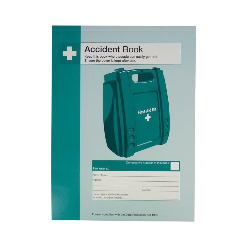 First Aid Accident Book - A4