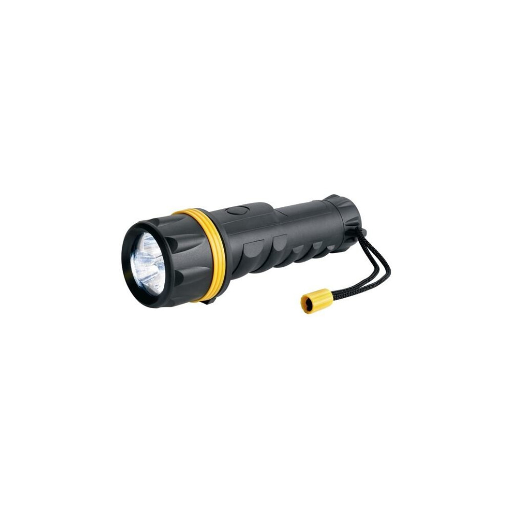 Heavy Duty Rubber LED Torch - 50 Lumens