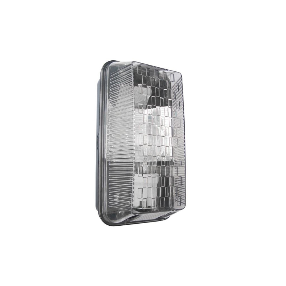 Rectangular Bulkhead Light - Black - 100W