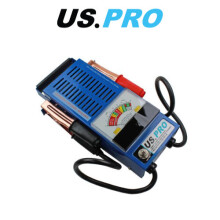 US PRO 7015 6V-12V 100 Amp Battery Load & Charging System Tester with Heavy-Duty Clamps & 1-16V Voltmeter