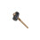Thor Hammer Company Rubber Mallet - Black - 2 1/8in. 1