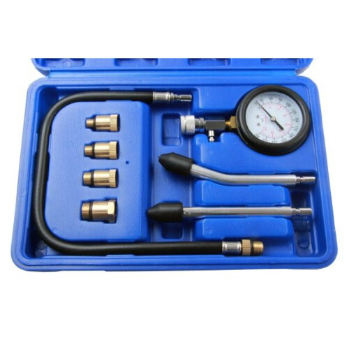 us pro US PRO Compression Tester Gauge Kit For Petrol Engines M10 - M18