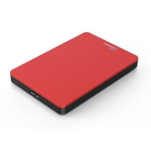 Sonnics 1TB Red External Portable Hard drive USB 3.0 super fast transfer speed for use with Windows PC, Apple Mac, XBOX ONE & PS4