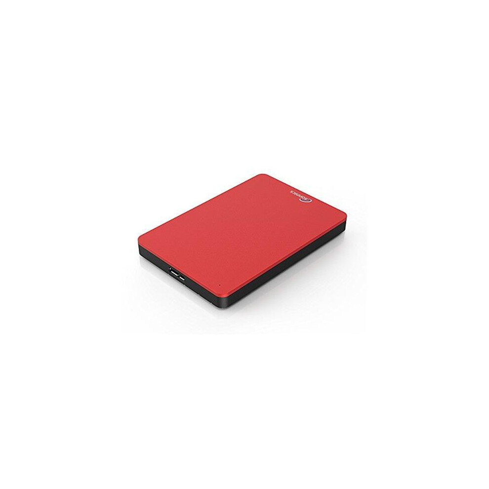 Sonnics 1Tb External Portable Hard Drive Usb 3.0 Super Fast Transfer Speed For Use With Windows Pc, Apple Mac, Xbox One & Ps4 Red 5060291656503
