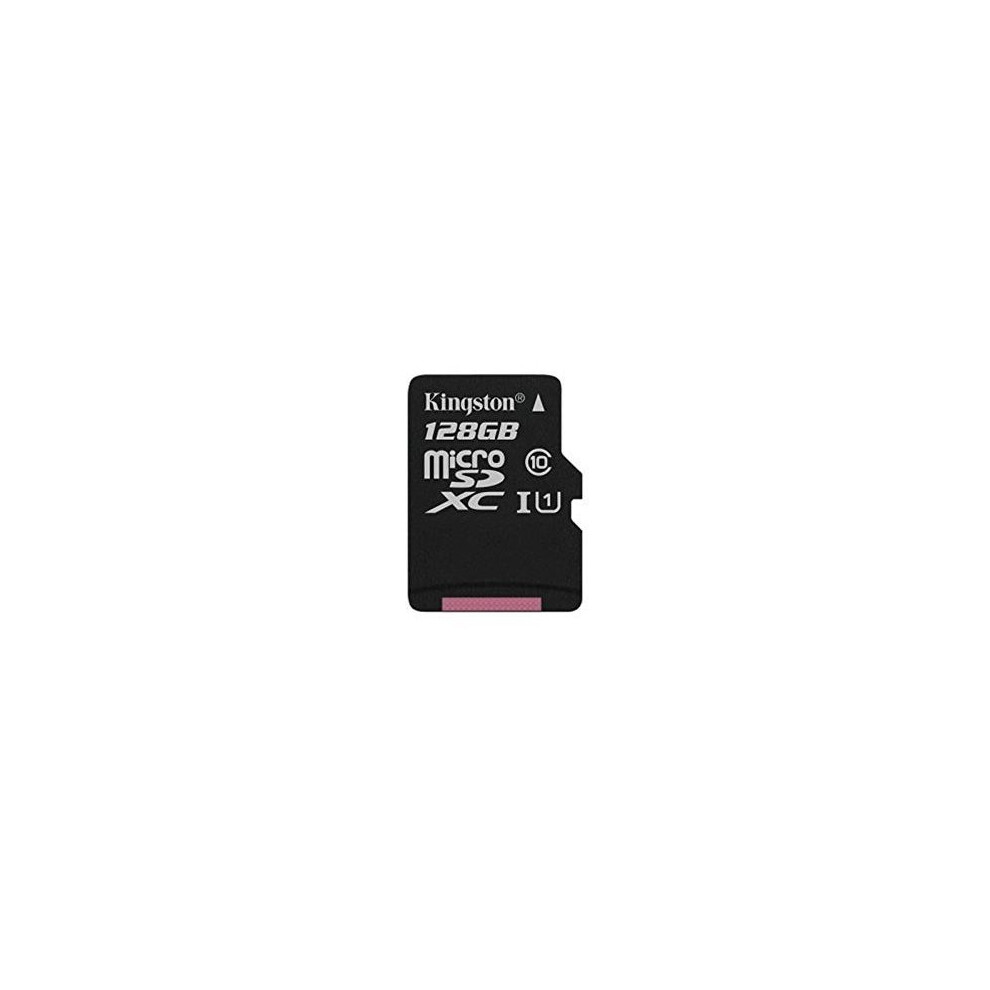 Kingston SDC10G2/128GBSP 128 GB UHS Class 1/Class 10 microSDXC UHS-I Flash Memory Card, Black