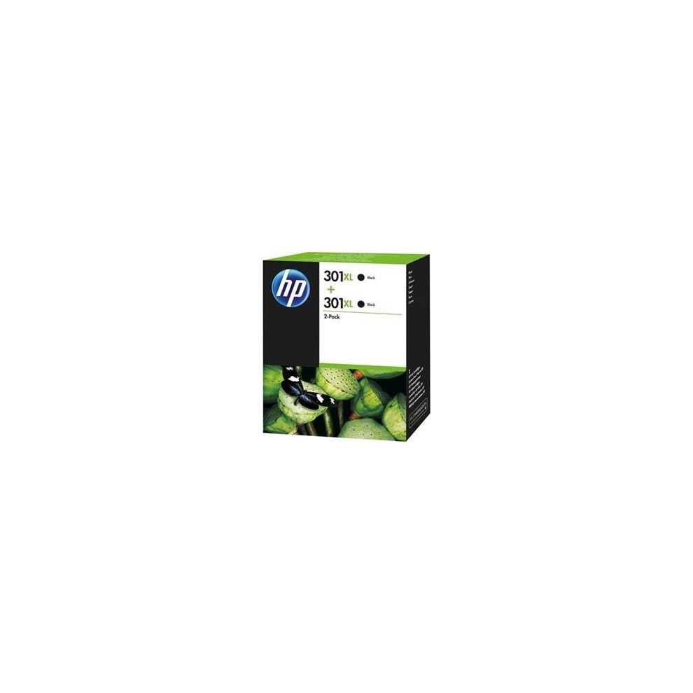 HP D8J45AE 301XL High Yield Original Ink Cartridges, Black, Pack of 1