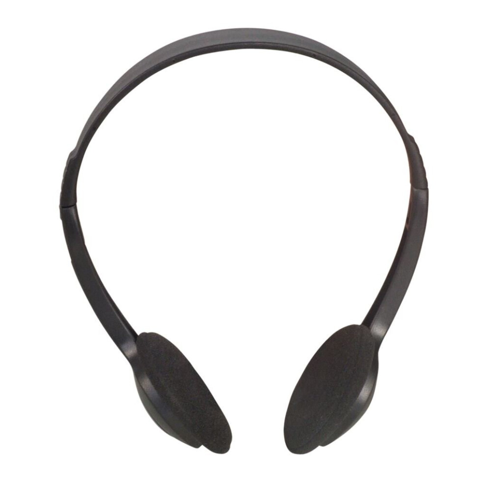 Lightweight Stereo Computer/TV Headphones  - Lead Length 5m